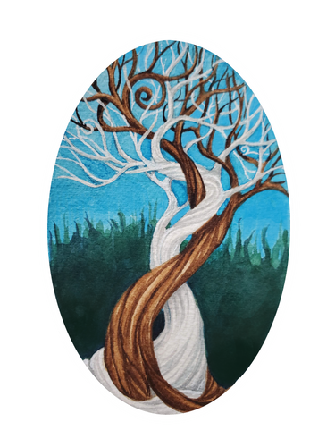 Entwine Sticker