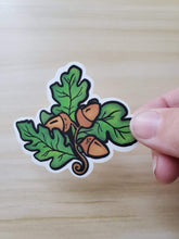 Oak and Acorn Sticker