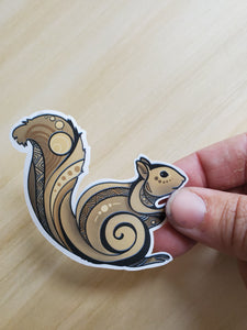 Spirit of the Squirrel Sticker
