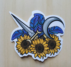 Sunfeather Athame Sticker