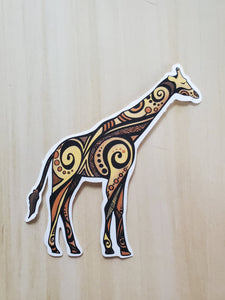 Spirit of the Giraffe Sticker