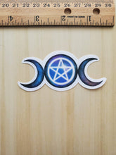 Lunar Magic - Triple Moon (vibrant edition) sticker