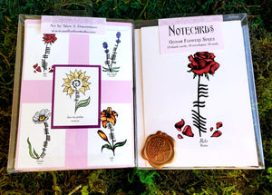 Ogham Flowers Notecards