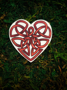 Knotwork Heart sticker