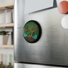 Tree of life - Button Magnet, Round (1 & 10 pcs)