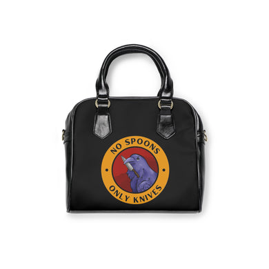 No spoons, only knives - Shoulder Handbag