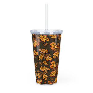 Autumn Oak Leaves - Insulated Cup