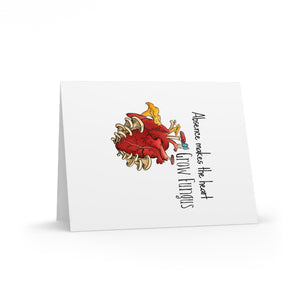 Absence Makes the Heart Grow Fungus - Greeting cards (8, 16, and 24 pcs)