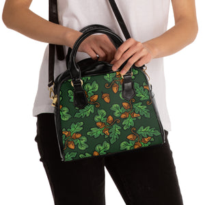 Oak Leaves - Shoulder Handbag