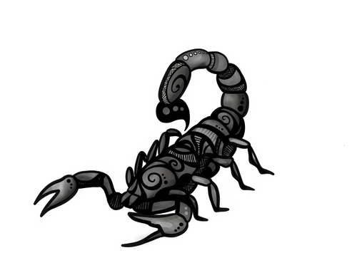 Spirit of the Scorpion Sticker