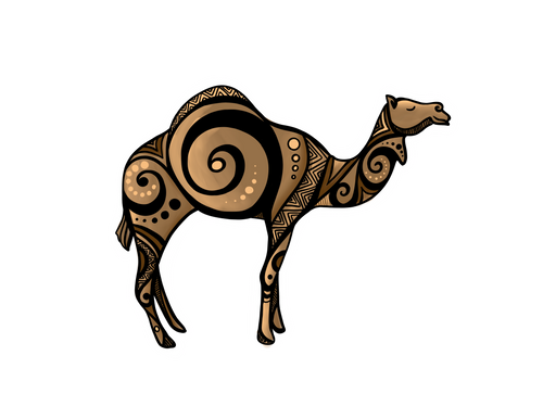 Spirit of the Camel Sticker