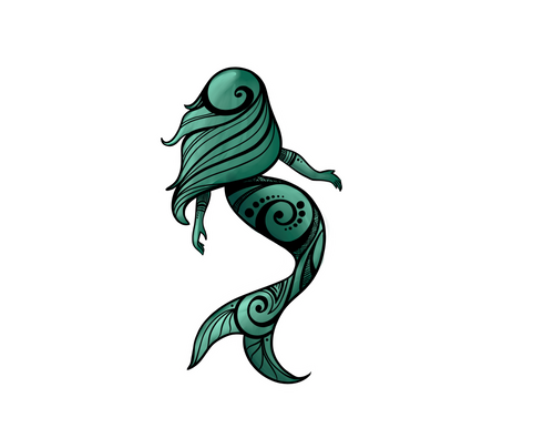 Spirit of the Mermaid Sticker