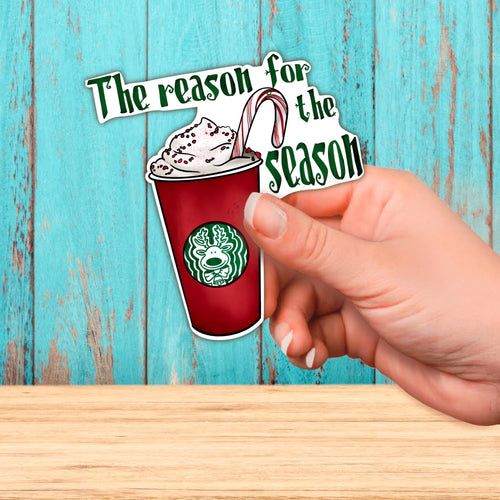 Peppermint Latte sticker