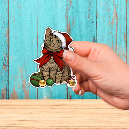Santa Claws sticker