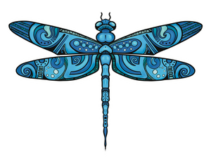 Spirit of The Dragonfly Sticker