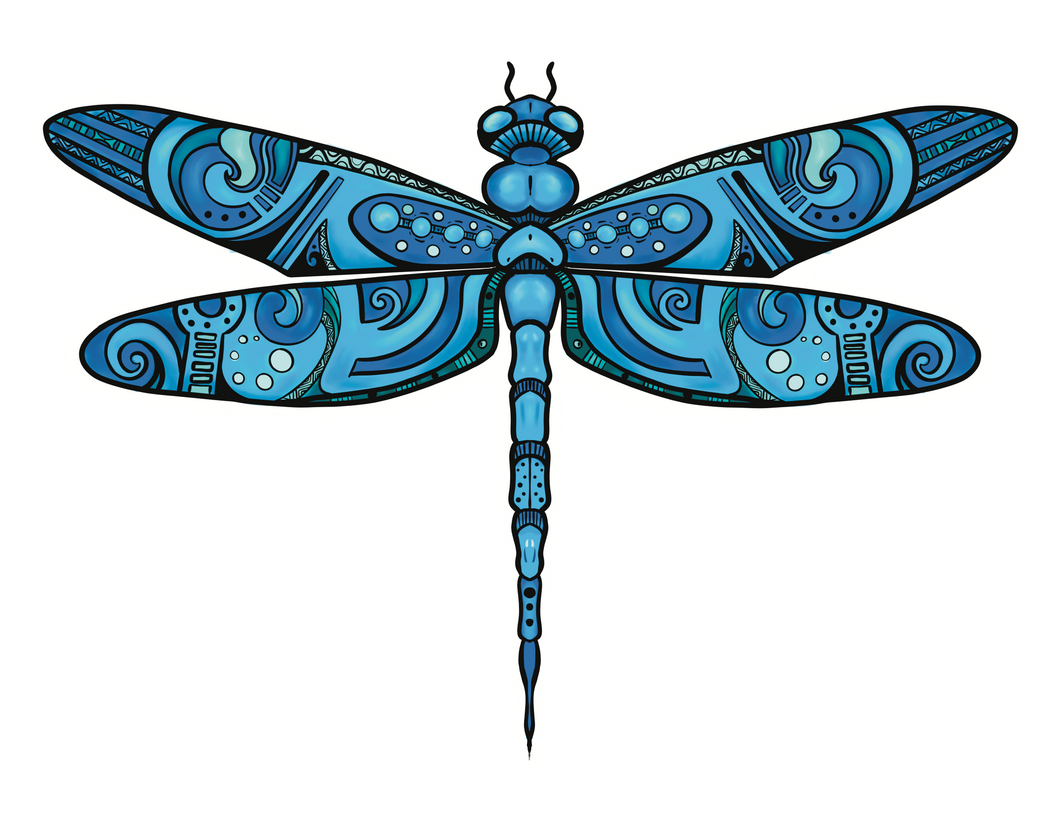 Spirit of The Dragonfly Sticker