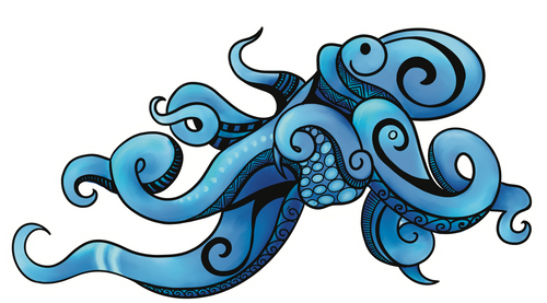 Spirit of The Octopus Sticker