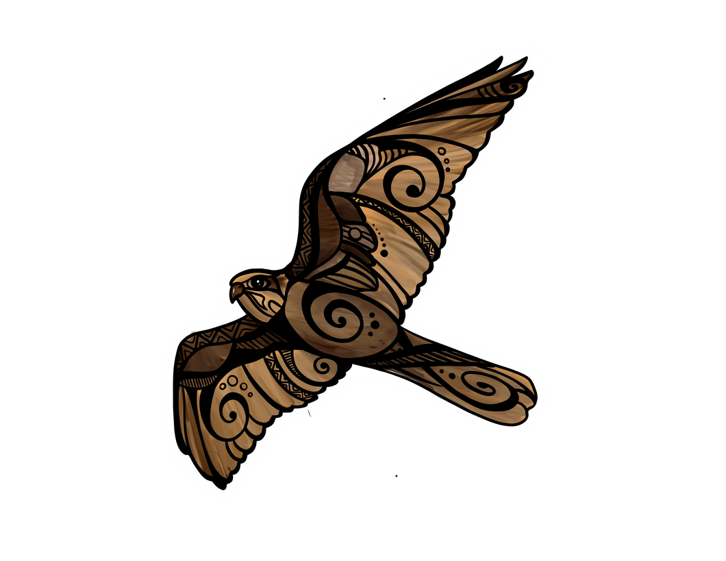 Spirit of the Falcon Sticker