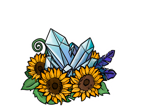 Sunfeather Crystal Sticker