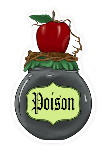 Poison Apple Sticker