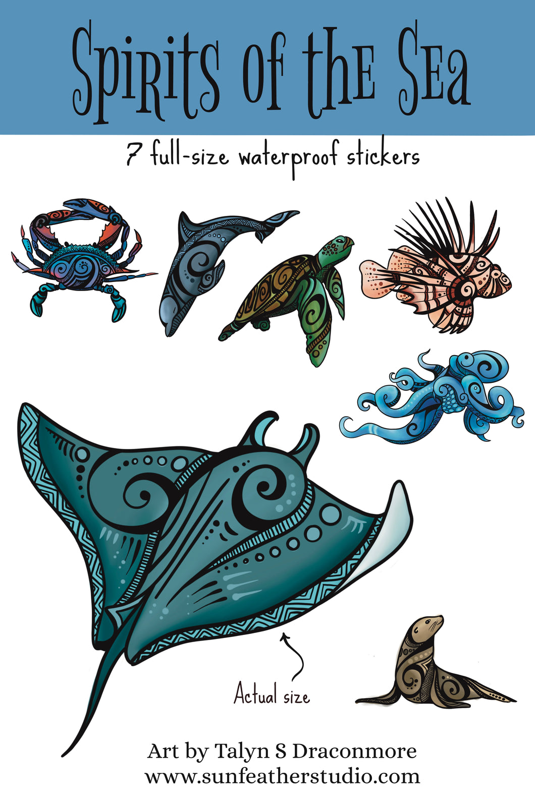 Spirits of The Sea - Sticker Set