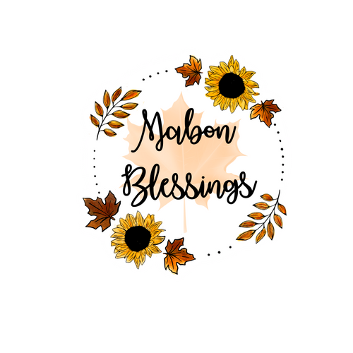 Mabon Blessings Sticker
