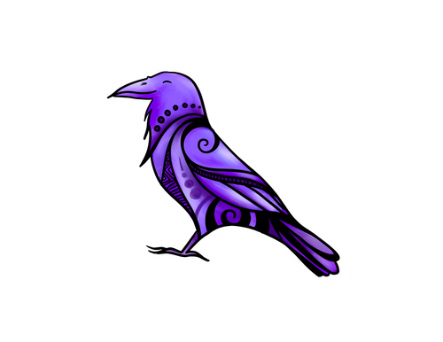Spirit of the Raven Sticker