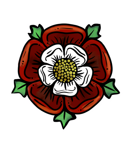 Faire Tidings - Tudor Rose Sticker