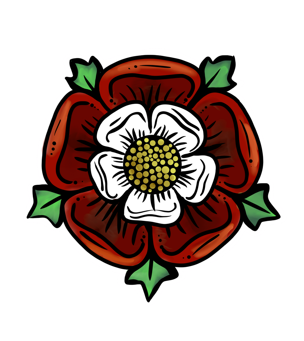 Faire Tidings - Tudor Rose Sticker