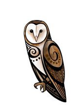 Spirit of the Barn Owl Sticker