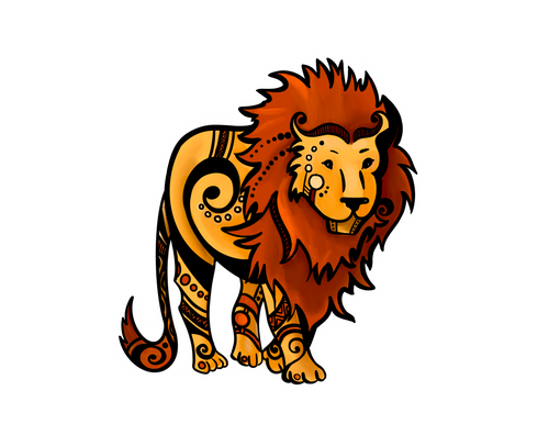 Spirit of the Lion Sticker