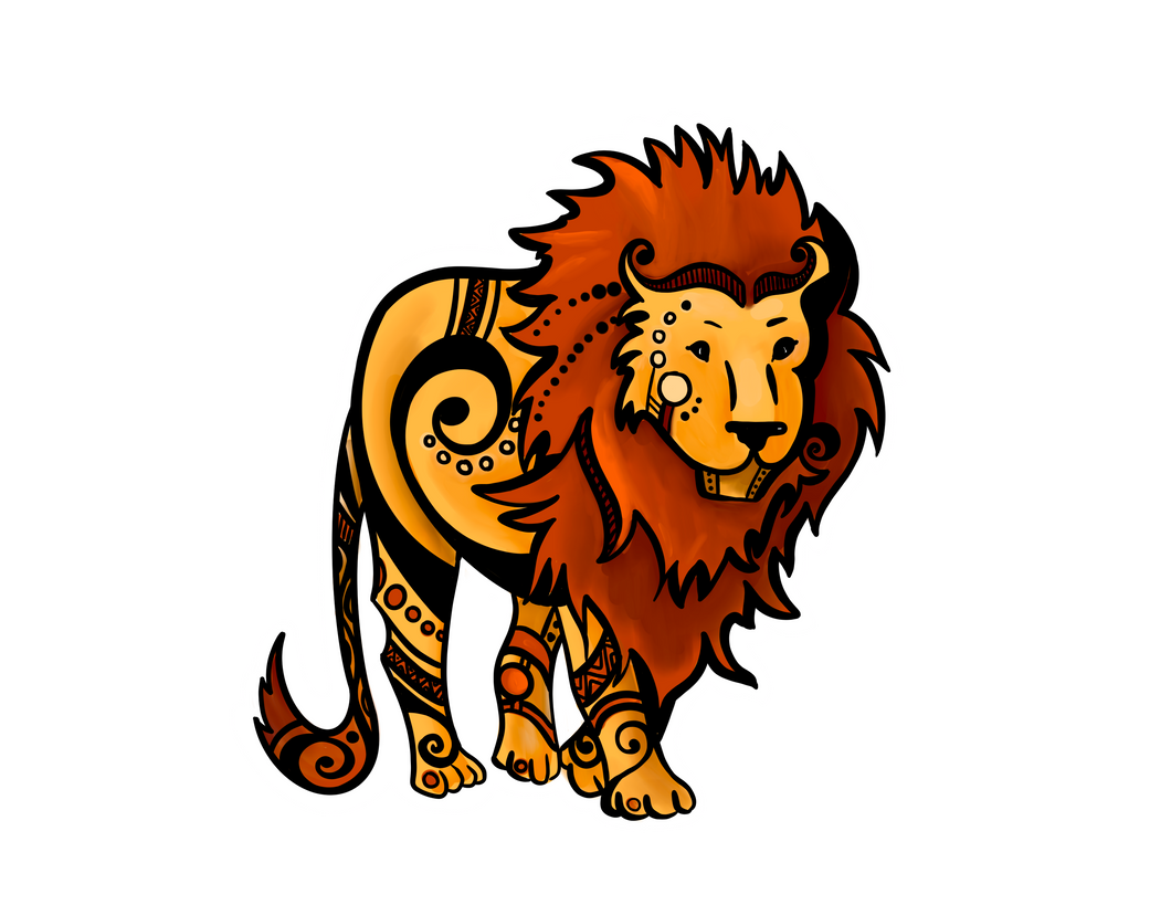 Spirit of the Lion Sticker