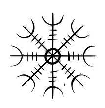 Runes - Helm of Awe Sticker