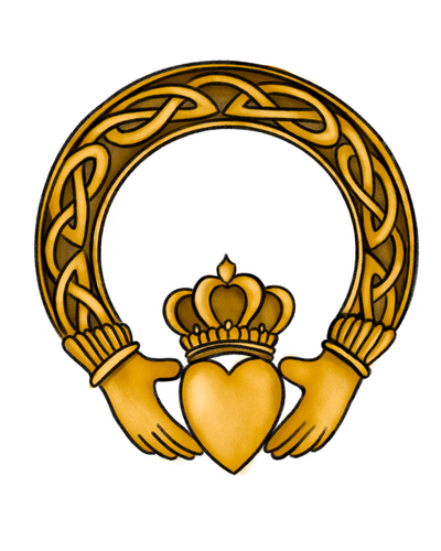 Claddagh sticker