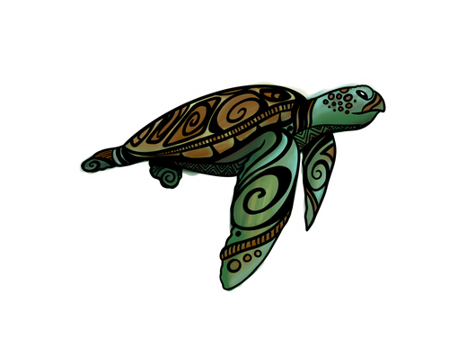Spirit of The Sea Turtle Sticker