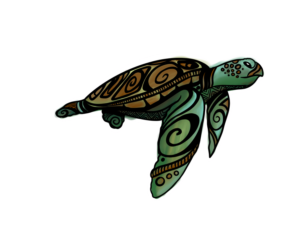 Spirit of The Sea Turtle Sticker