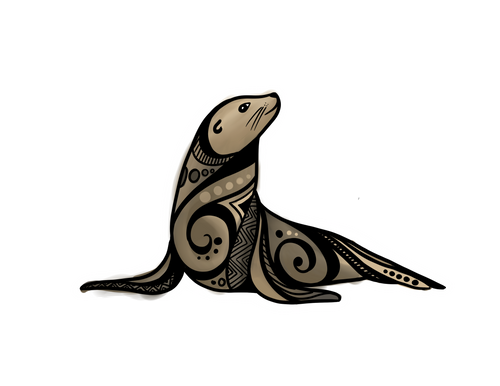 Spirit of the Sea Lion Sticker