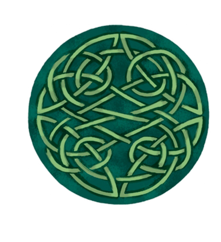 Knotwork Shield Sticker