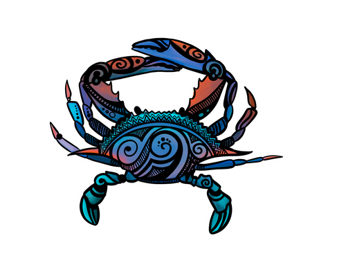 Spirit of The Crab Sticker