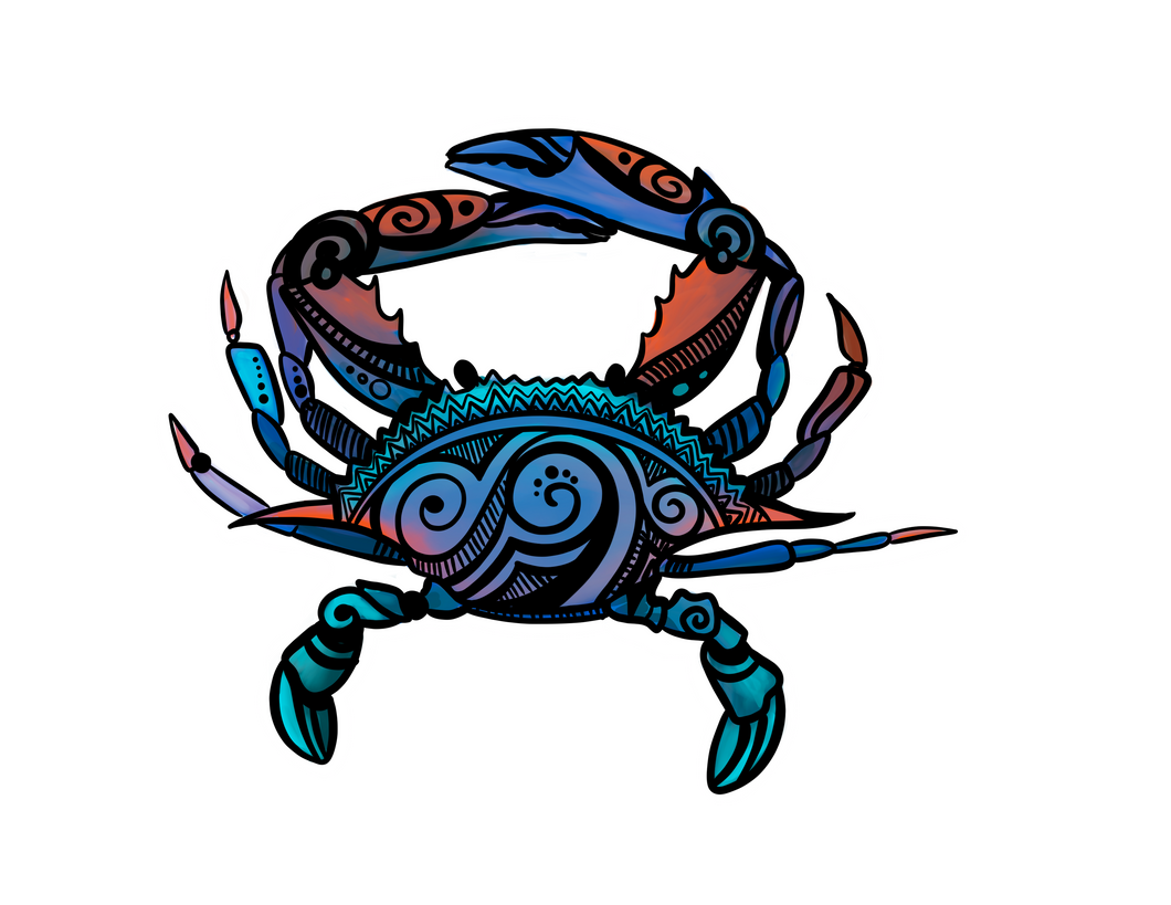Spirit of The Crab Sticker