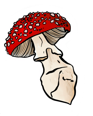 Amanita Sticker