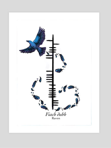 Ogham Raven