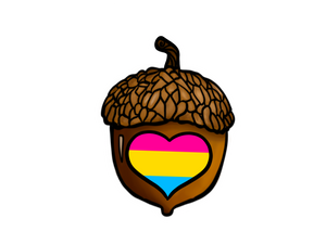 Pansexual Gaycorn Sticker