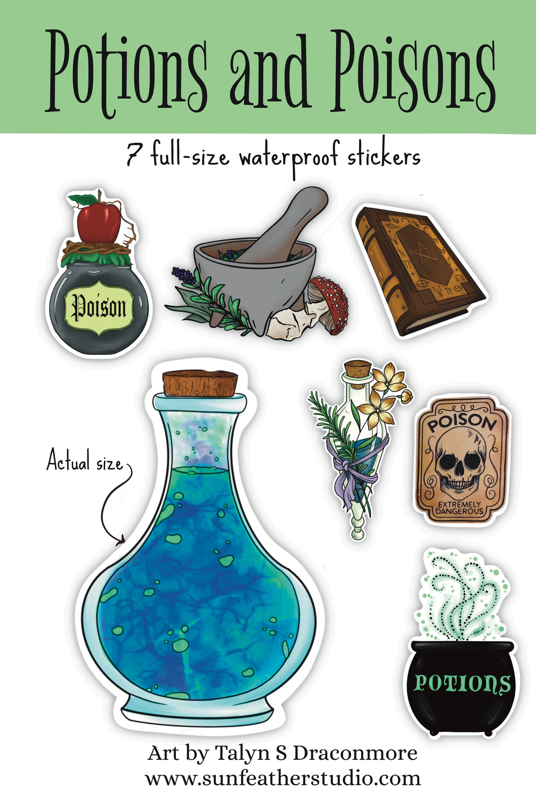 Potions and Poisons - Sticker Set