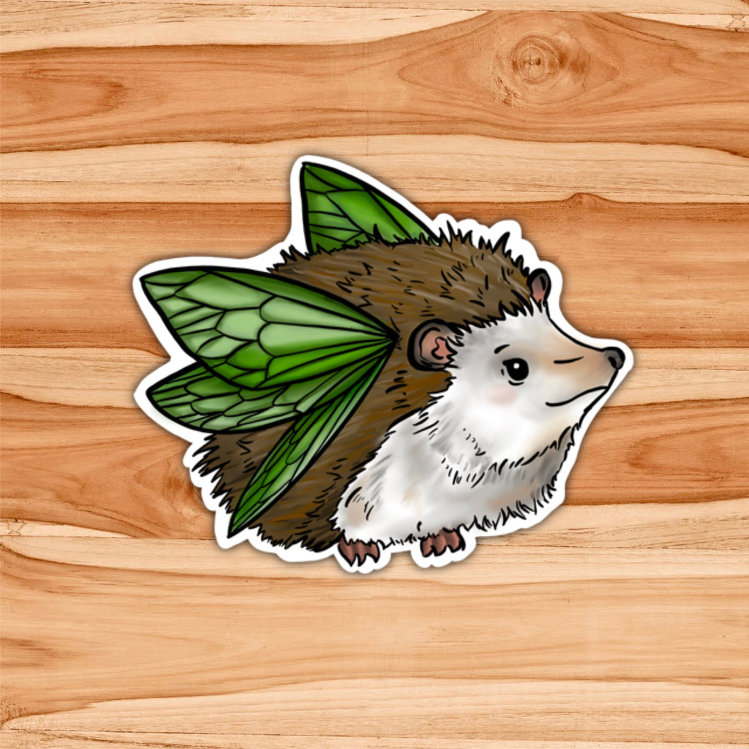 Fairy hedgehog Sticker