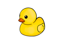 Rubber Duckie Sticker