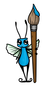 Doodlebug Artist Sticker