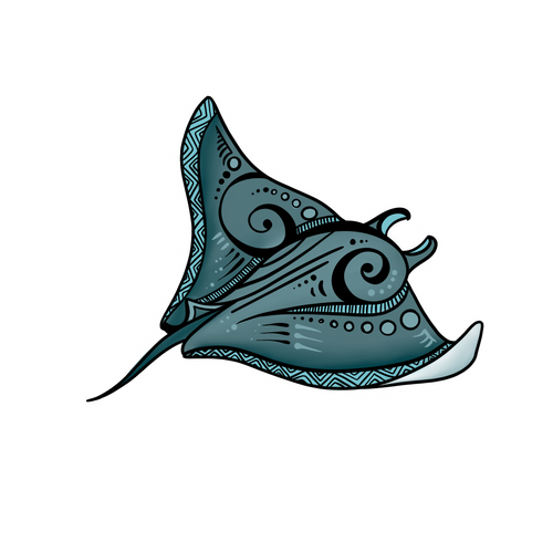 Spirit of the Ray Sticker