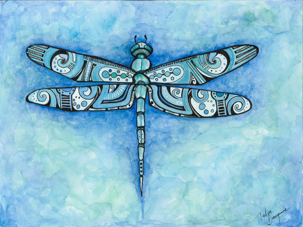 Spirit of the Dragonfly - Original Painting